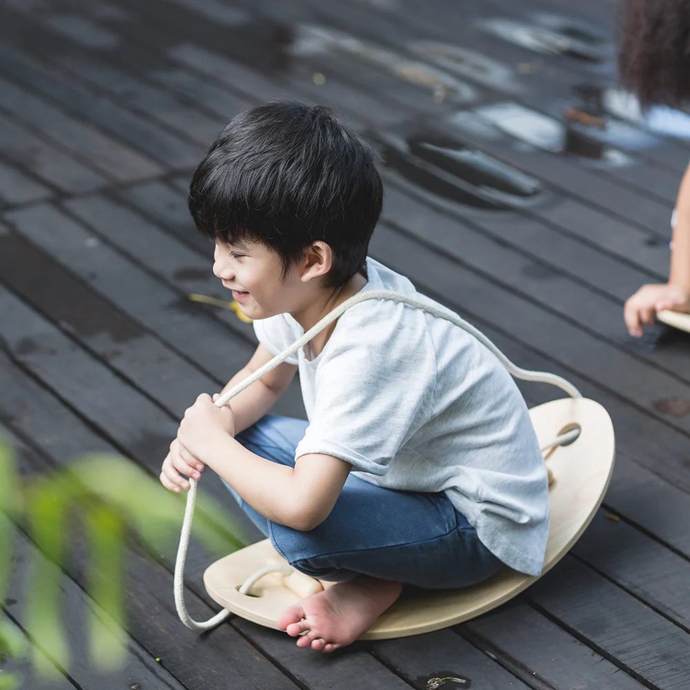 Eco-Friendly Curved Balance Board - Image 17