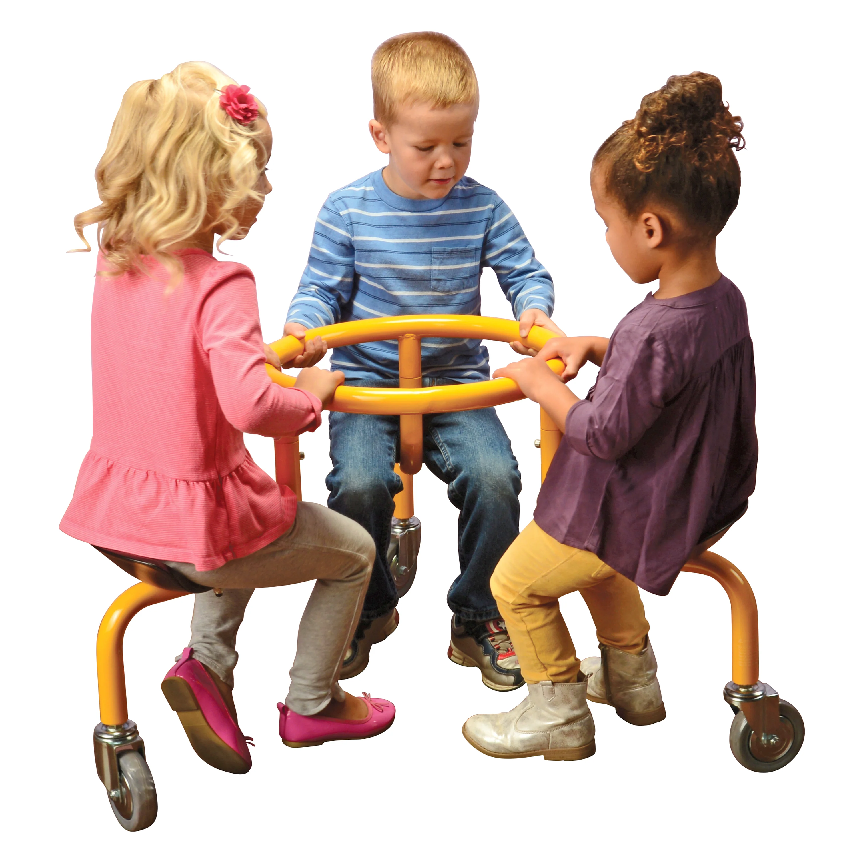 3-Seat Circle Bike | Preschool Cooperative Play Balance Cycle - Image 6