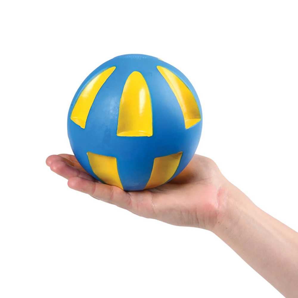 Brightly Colored Toddler Tactile Ball Set | 6 Soft Vinyl Balls for Sensory Exploration - Image 2