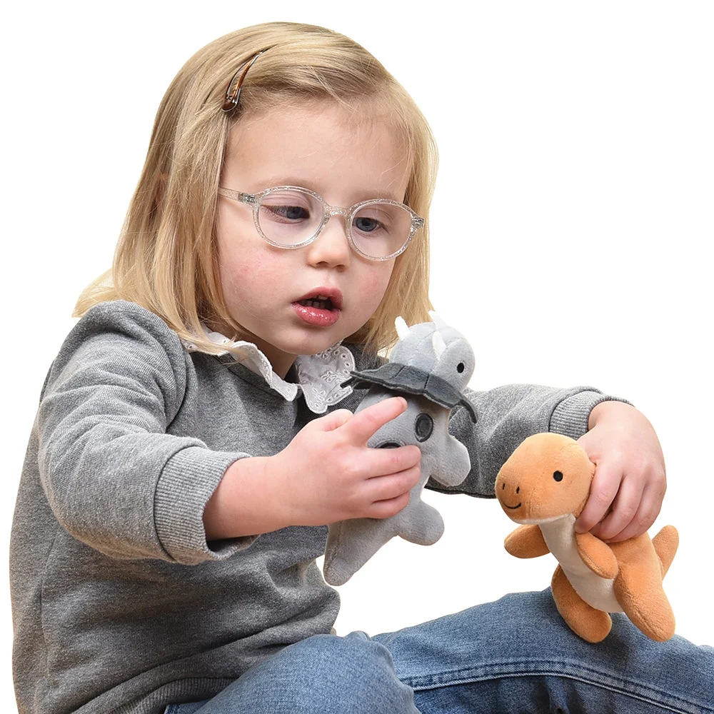 Prehistoric Basket of Dinos Plush Play Set | 7-Piece Soft Toy Set - Image 18