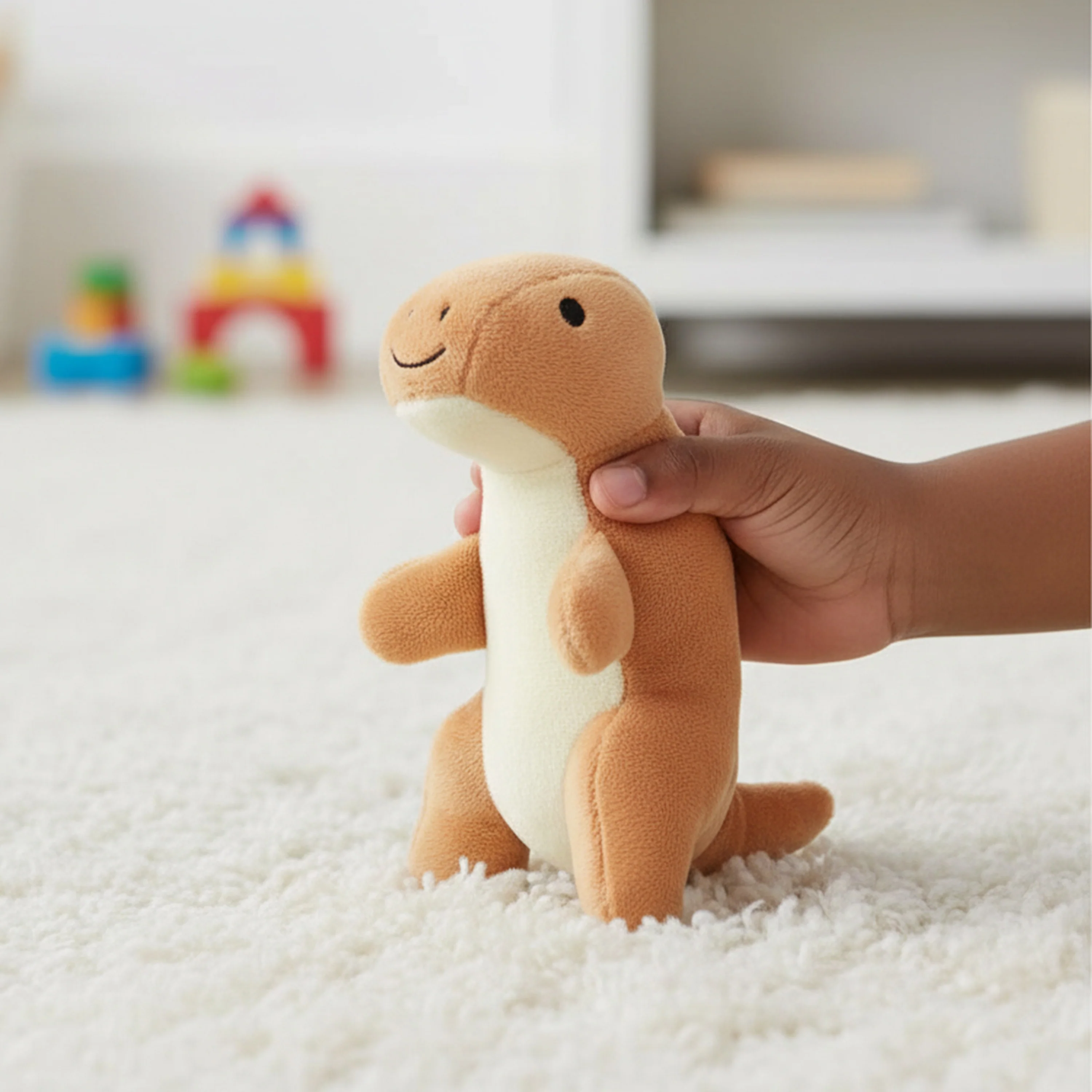 Prehistoric Basket of Dinos Plush Play Set | 7-Piece Soft Toy Set - Image 8