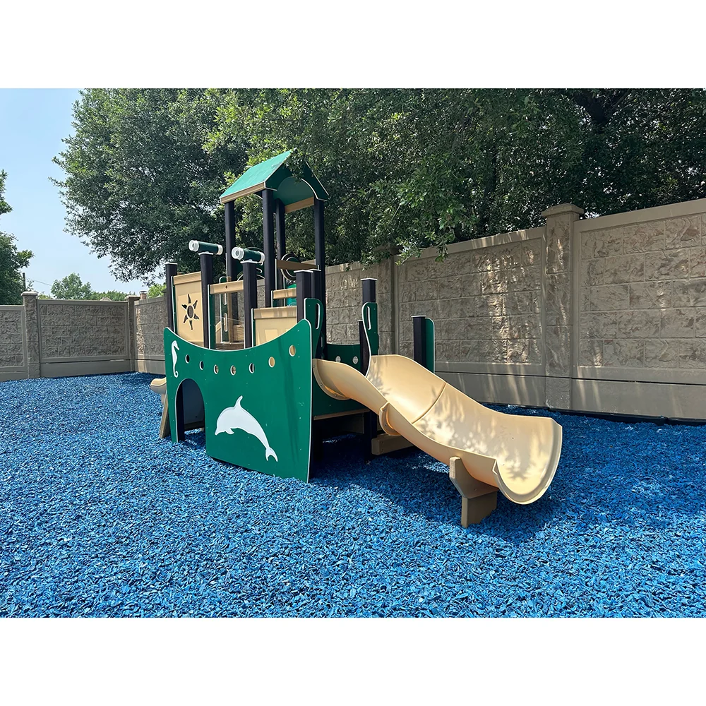Beach Boat Themed Preschool Playground | Interactive Climber & Slide Playset for Ages 2-5 - Image 5