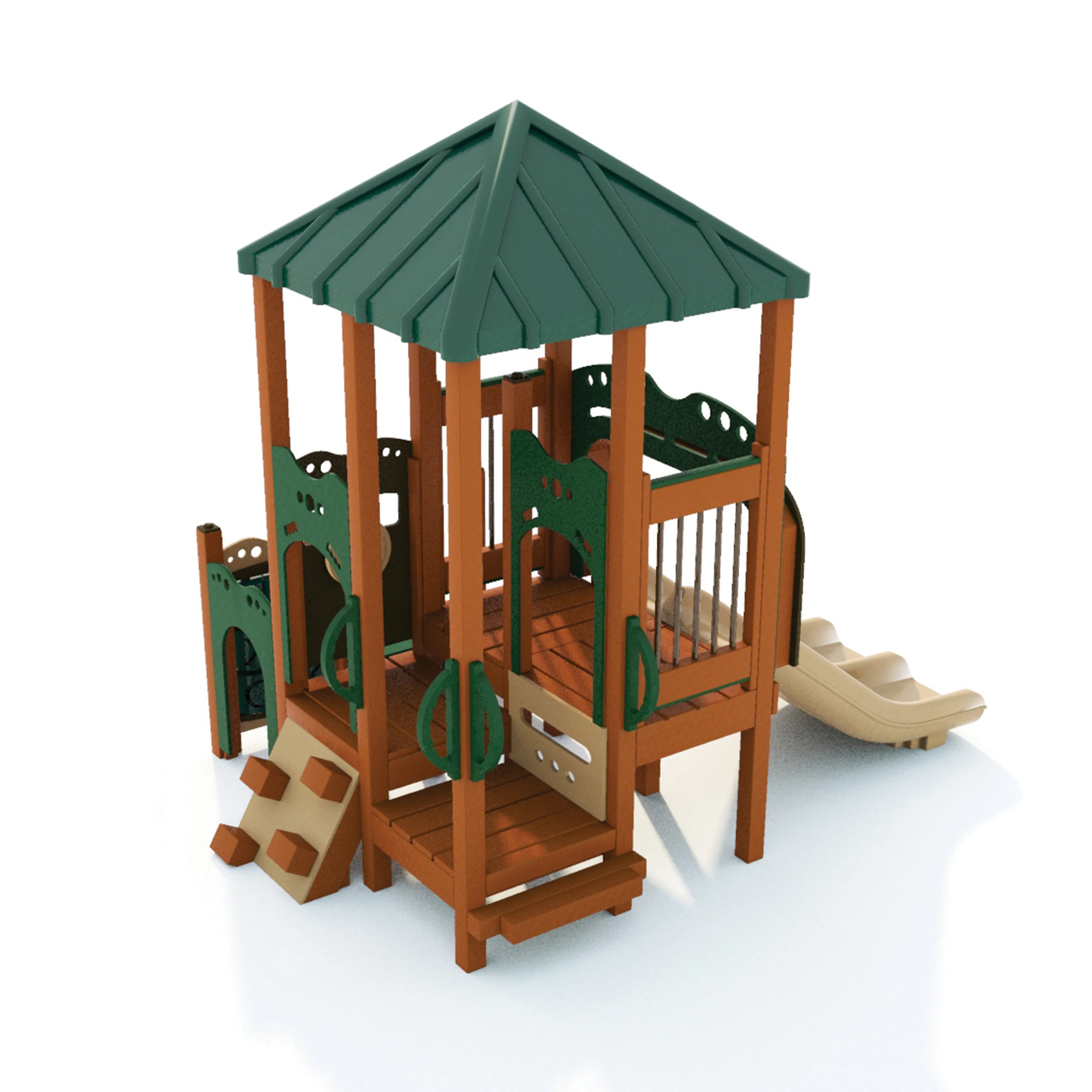 Bean Sprout Playground | Compact Structure for Ages 2-5