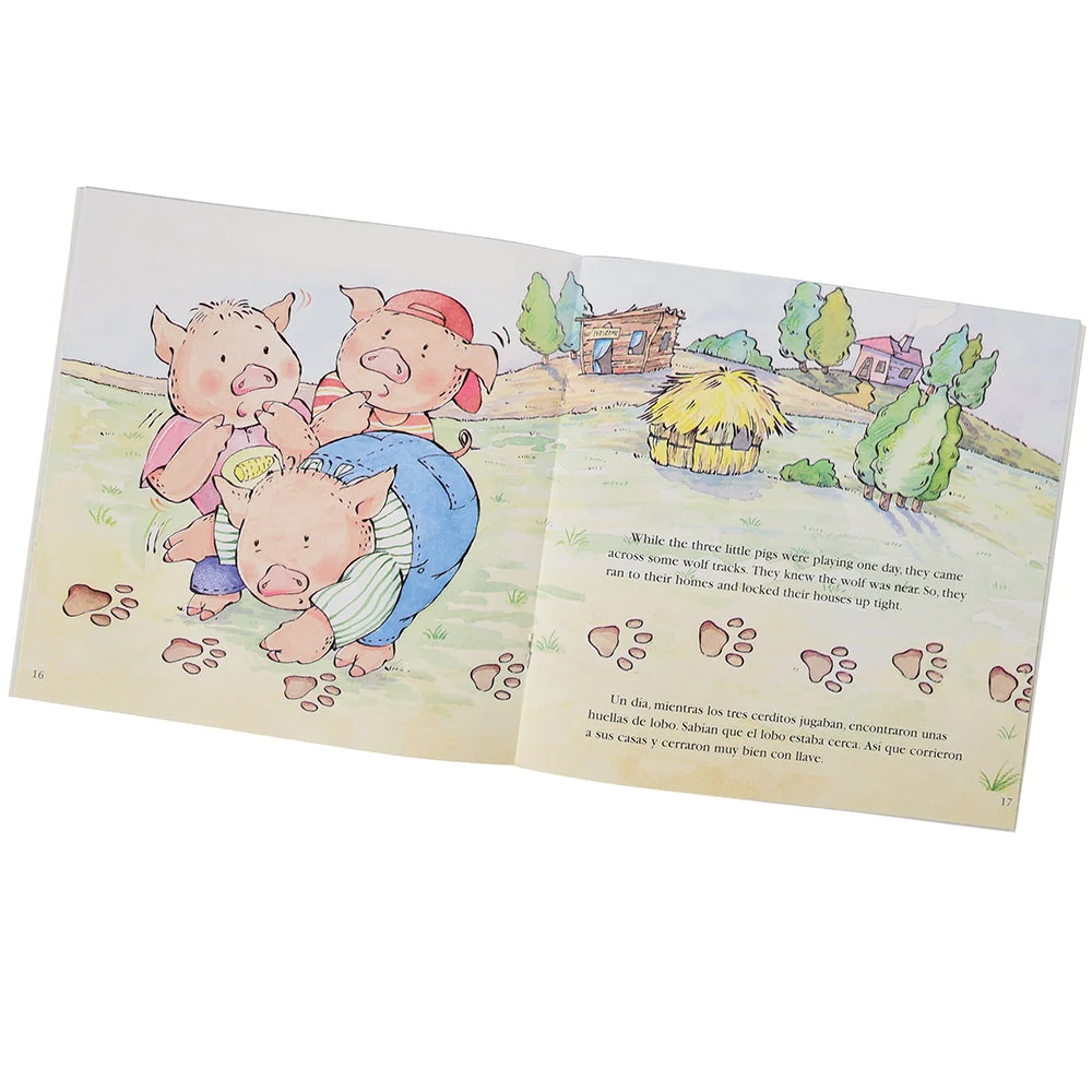 Bilingual Classic Story Book Set | 6 Illustrated English & Spanish Books - Image 3