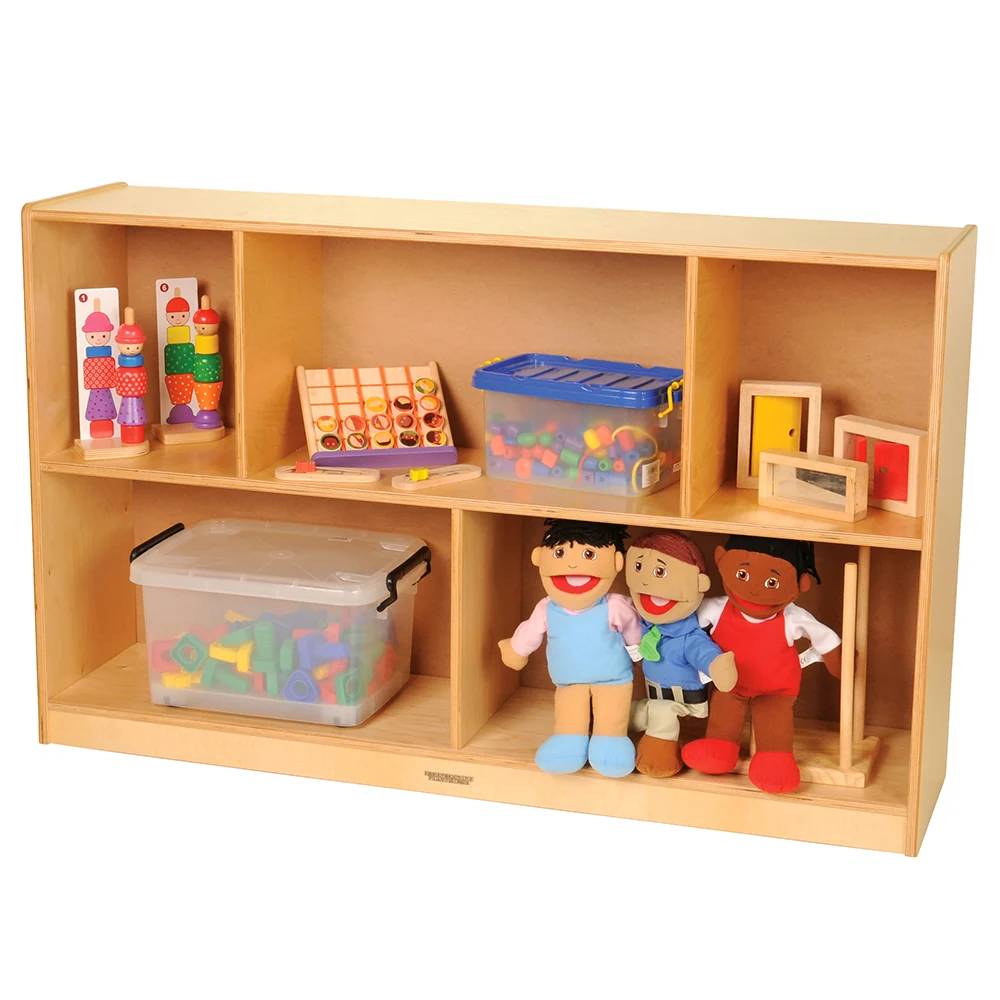 Eco-Friendly Birch Two-Level Standard Storage Unit - Image 4
