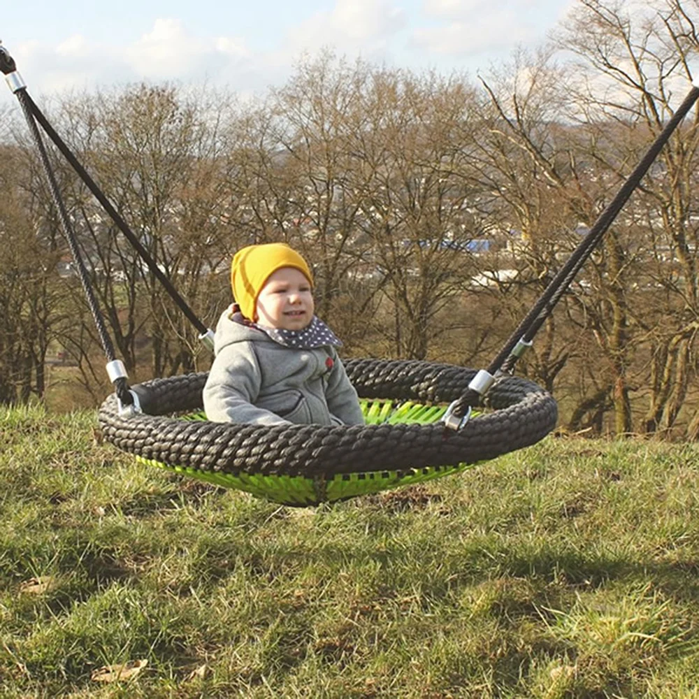 Bird Nest Swing | Comfortable Net Swing for Ages 5-12 - Image 2