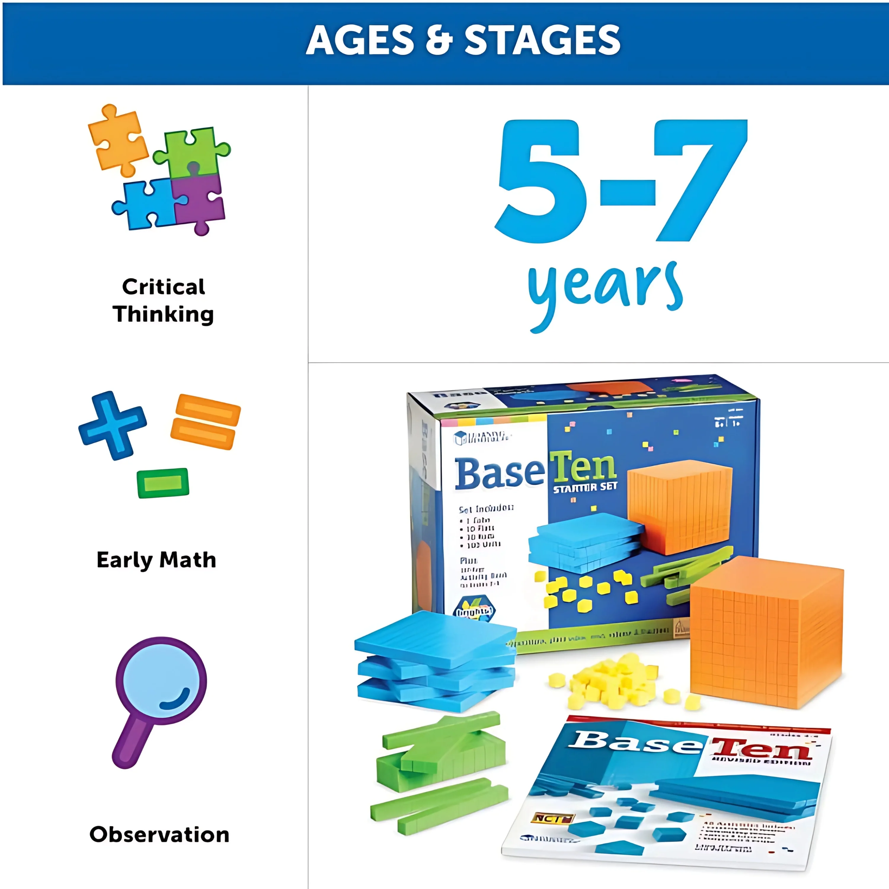 Brights!™ Base 10 Starter Set - Image 3