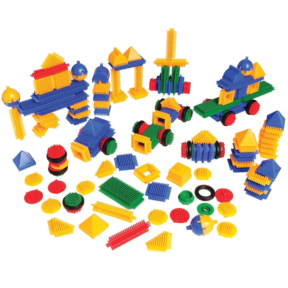 Bristle Building Blocks | 168 Piece Set in Storage Tub - Image 4