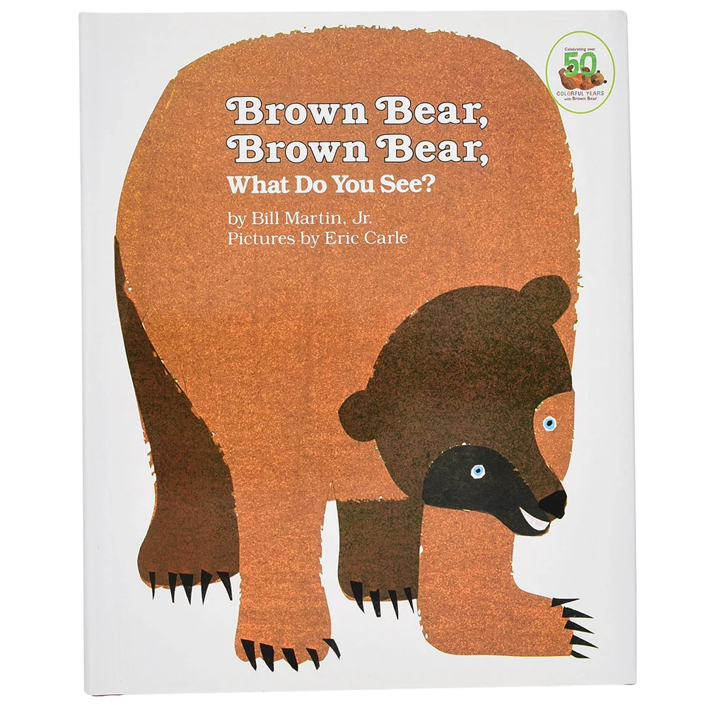 Brown Bear, Brown Bear, What Do You See? | Classic Hardcover Children’s Book by Bill Martin Jr. & Eric Carle