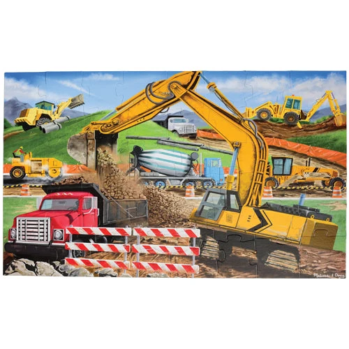 Melissa & Doug® Building Site Floor Puzzle - 49 PC - Image 3
