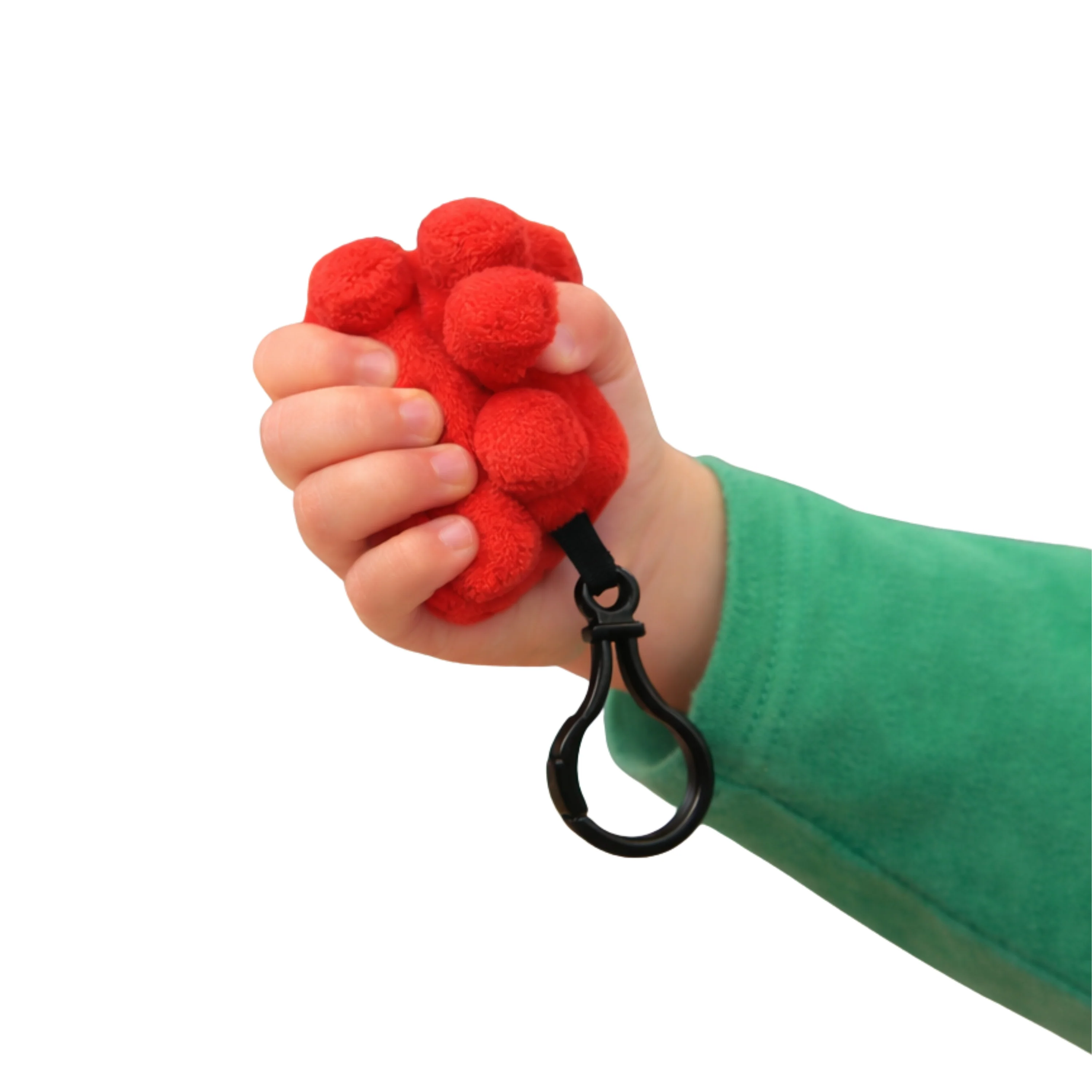 Bumpy Sensory Plush Block Clips - Set of 12 - Image 2