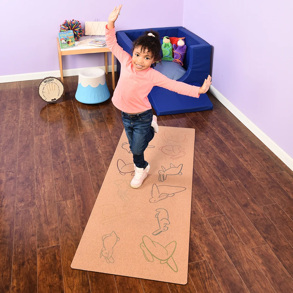 Eco-Friendly Bunny Cork Yoga Mat | Antimicrobial & Biodegradable - Image 2