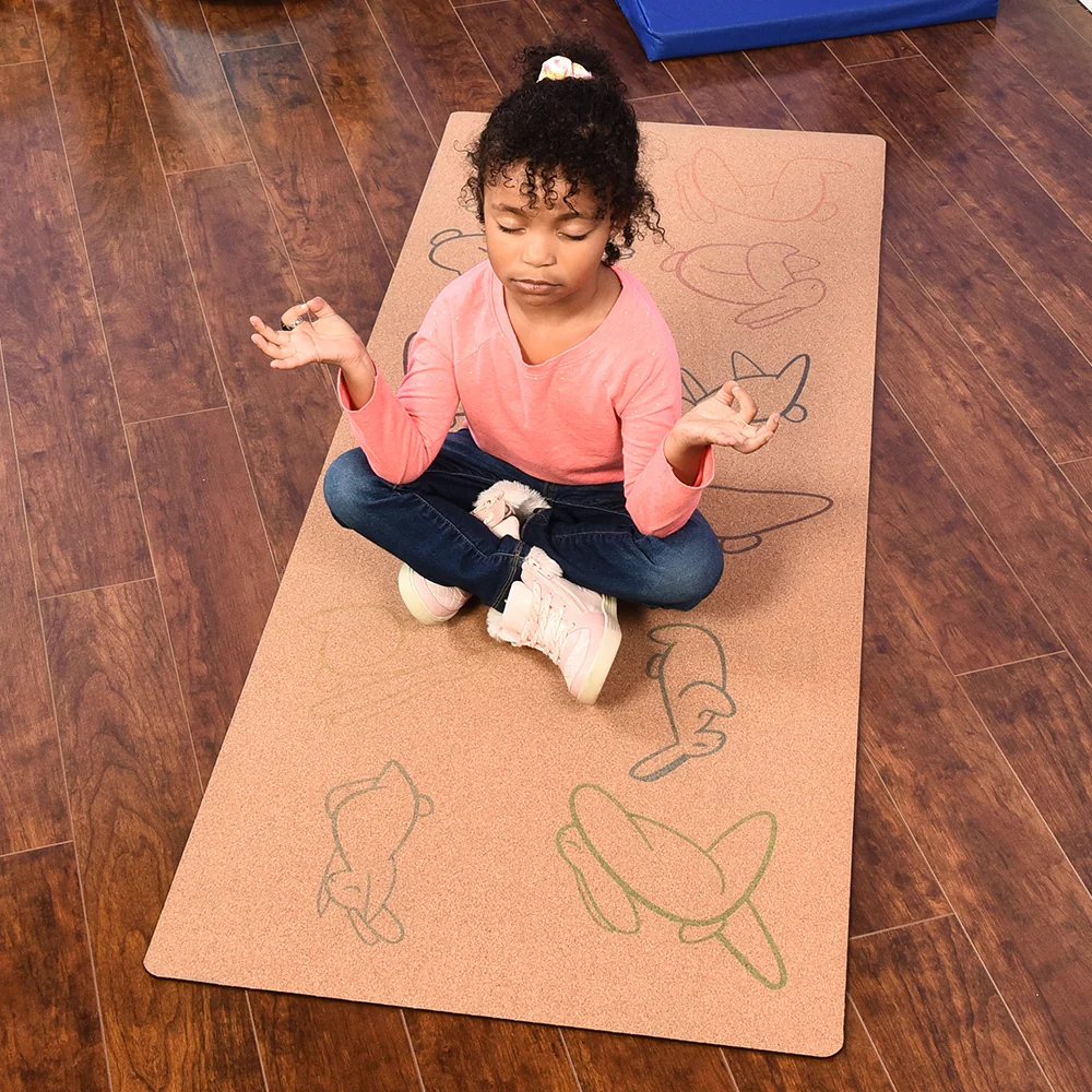 Eco-Friendly Bunny Cork Yoga Mat | Antimicrobial & Biodegradable - Image 3