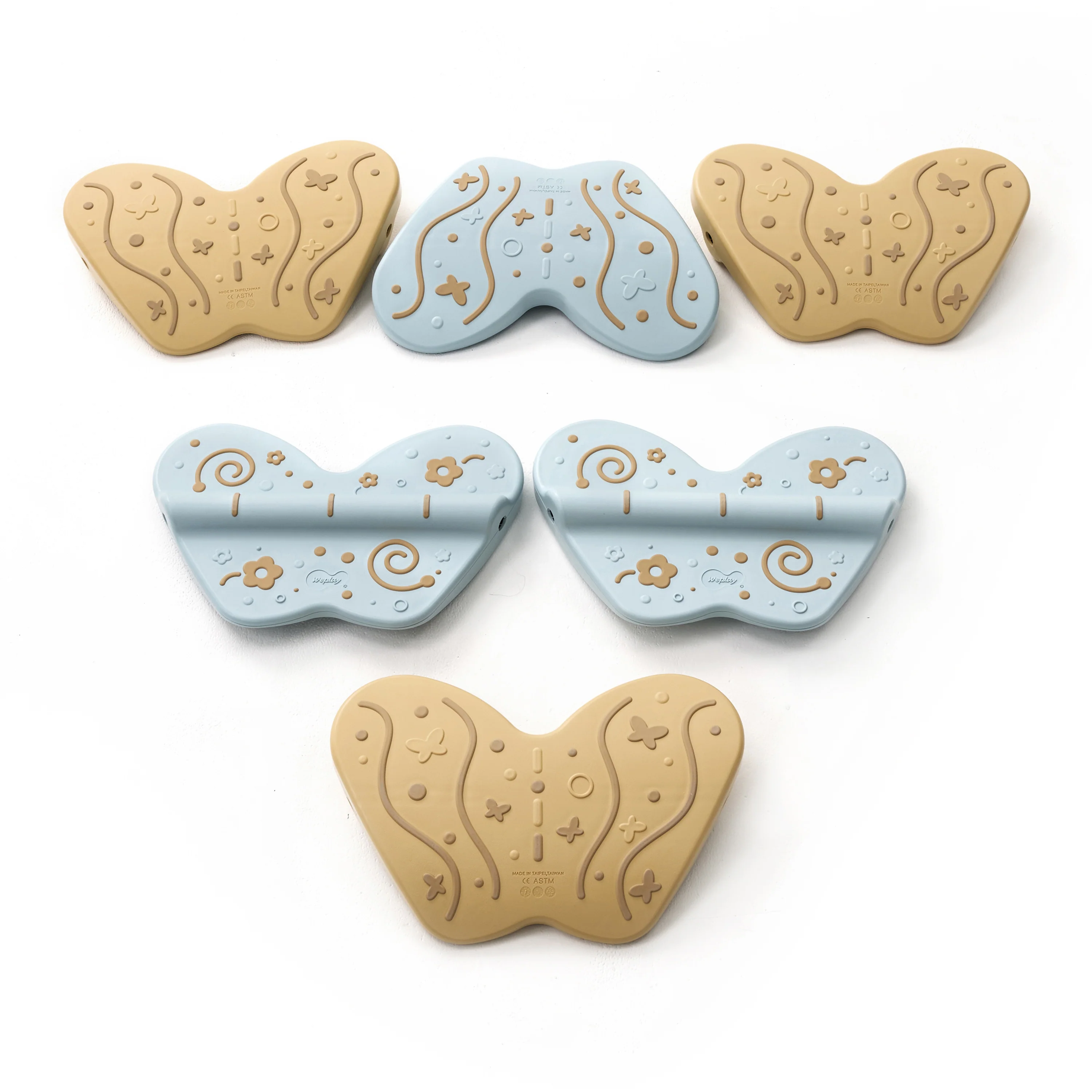 Butterfly Path Sensory Balance Stepping Stones | Dual Motion Wobble Path with Connectable Pieces - Image 10