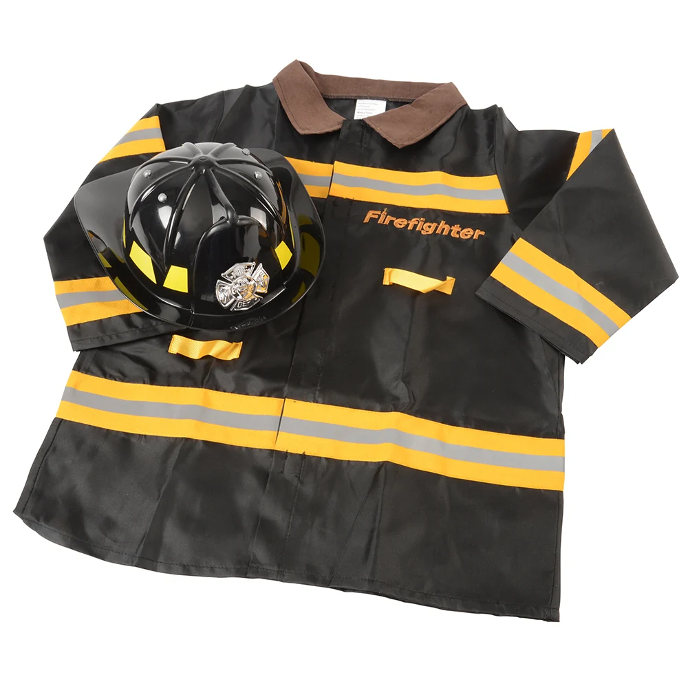 Career Role Play Dress-Up Bundle | 4-Piece Kids Costumes with Police, Firefighter, Surgeon & Chef Outfits - Image 7