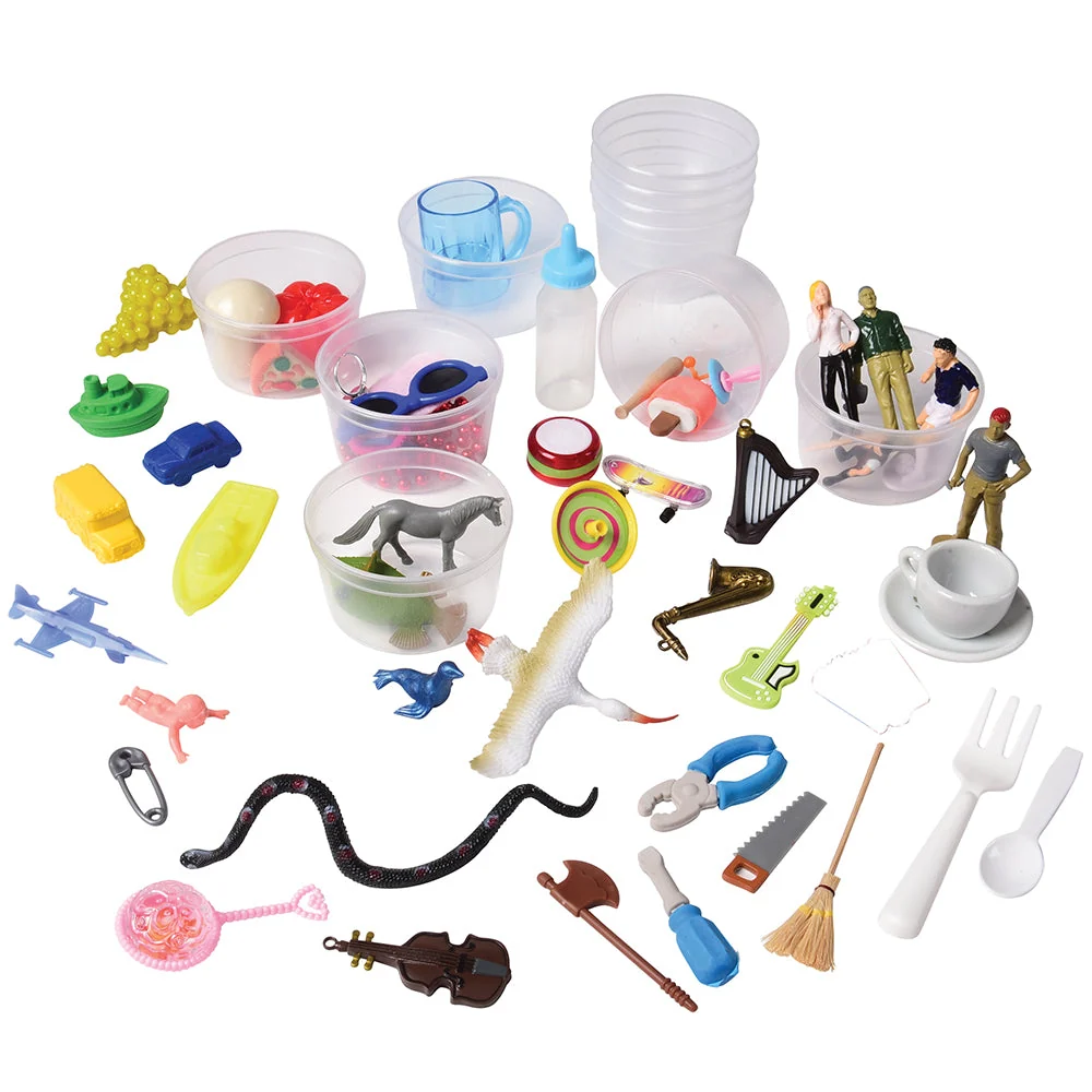 Category Sort Learning Set | Hands-On Classification Activity with 50 objects & 10 sorting cups