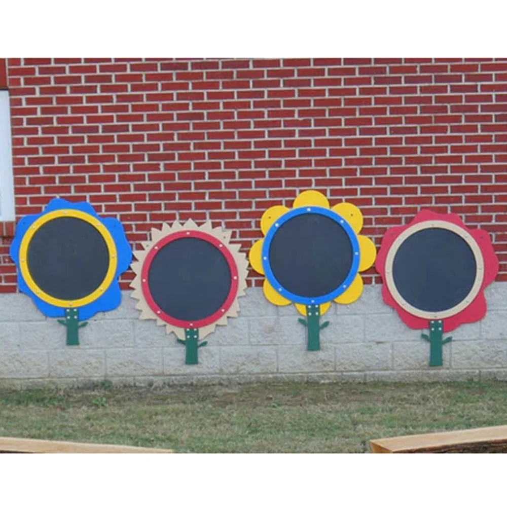 Rose Chalkboard Playground Flower | Mountable for Drawing & Play - Image 3