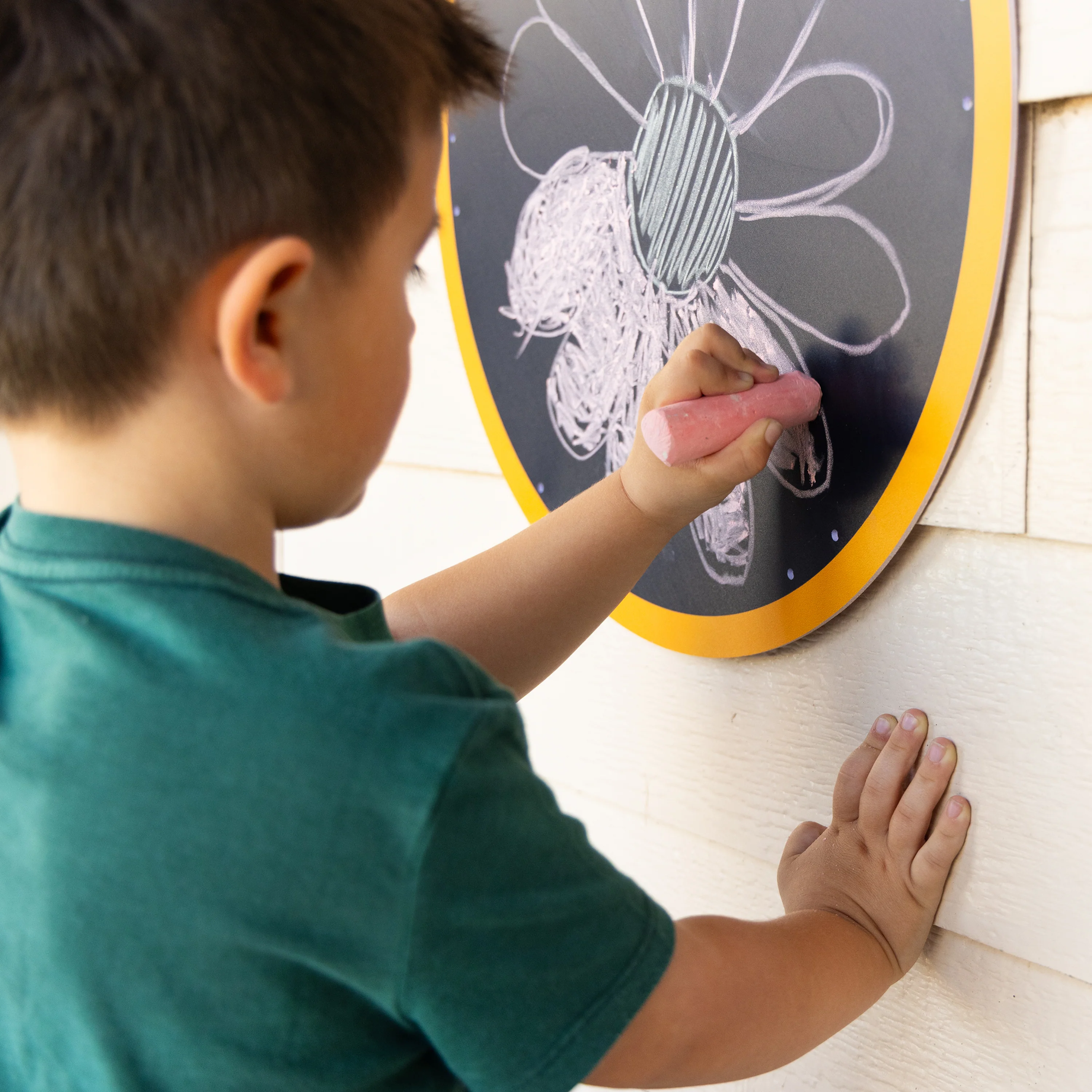 Chalkboard Geometric Shapes | Reusable Indoor & Outdoor Shape Learning Boards - Image 8