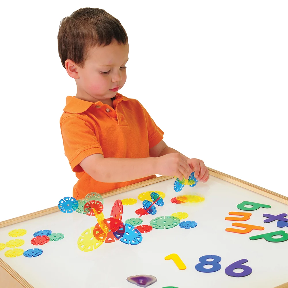 Child-Size LED Light Table with Storage - Image 10