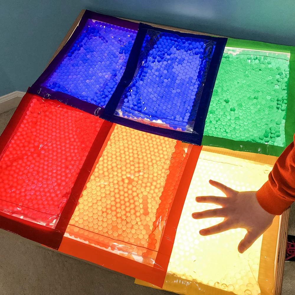 Child-Size LED Light Table with Storage - Image 15