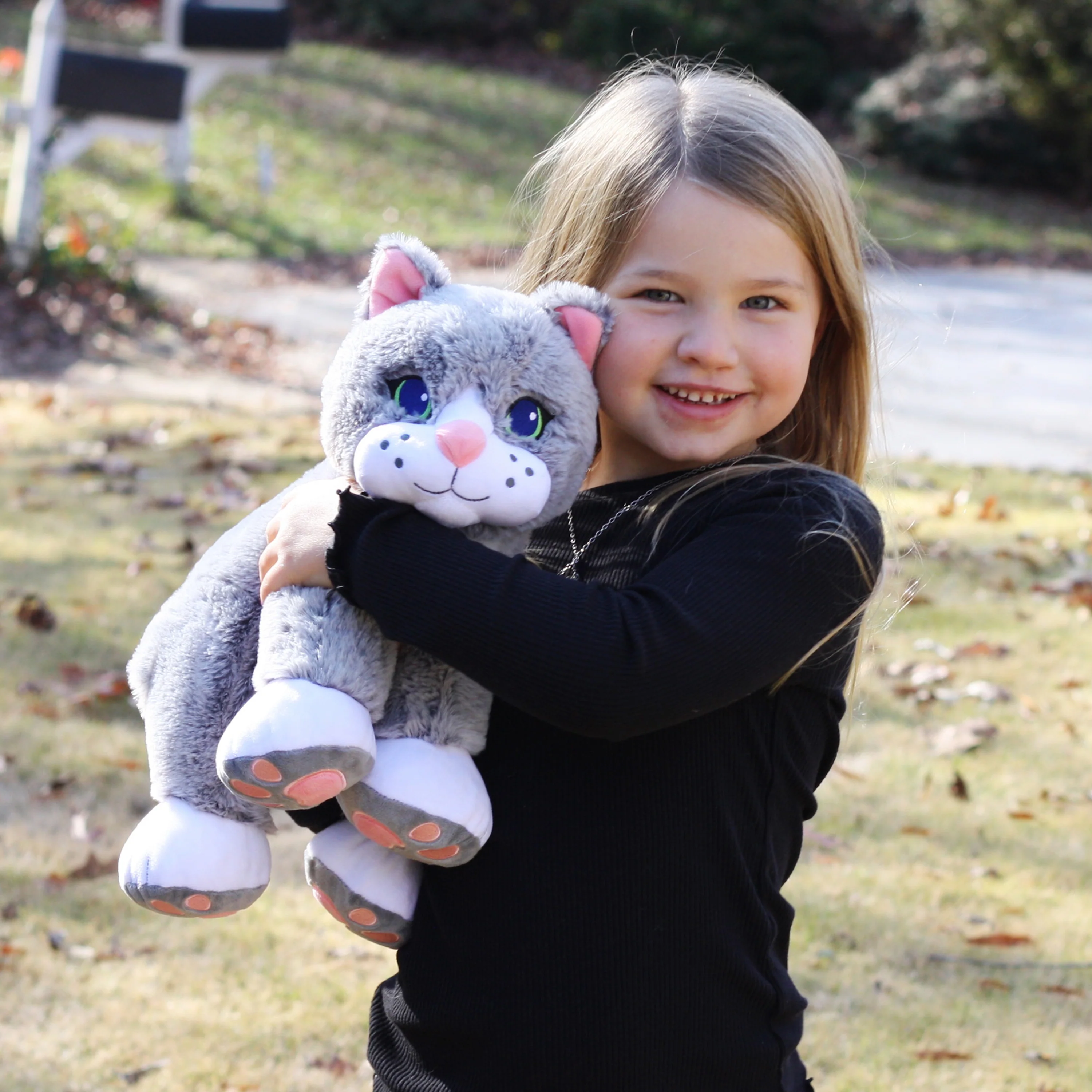 Chloe the Comfort Cat | Weighted Sensory Plush | Calming Therapy Companion with Hot & Cold Pack - Image 4