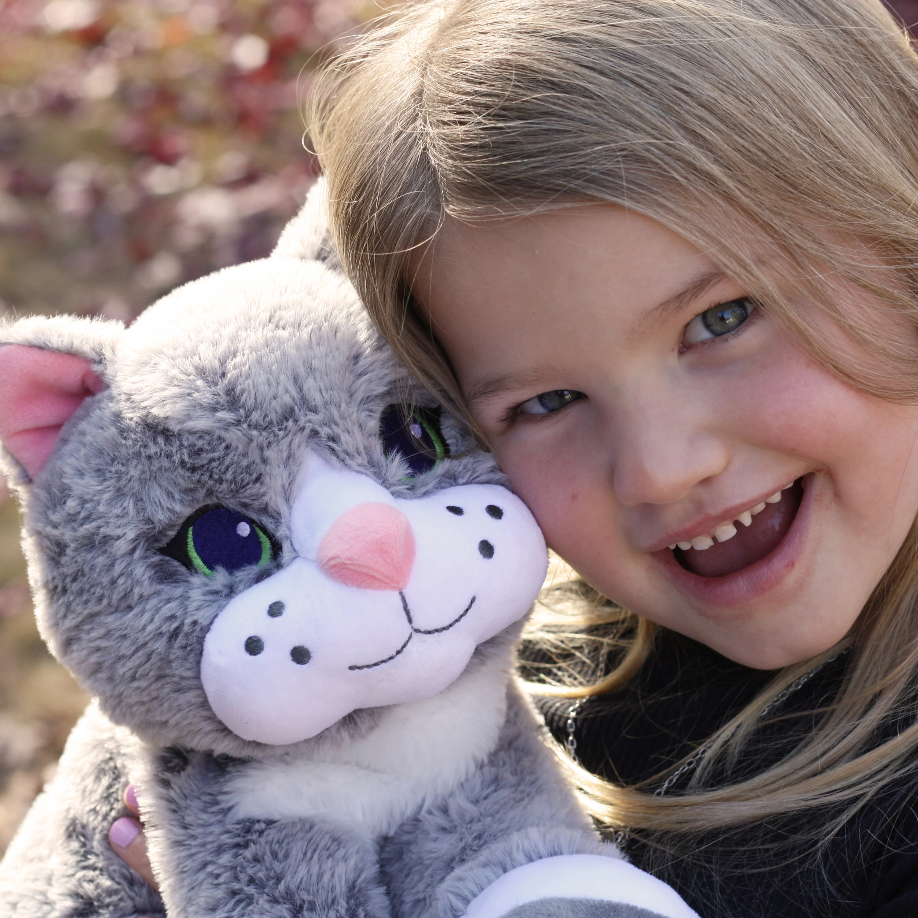 Chloe the Comfort Cat | Weighted Sensory Plush | Calming Therapy Companion with Hot & Cold Pack - Image 5