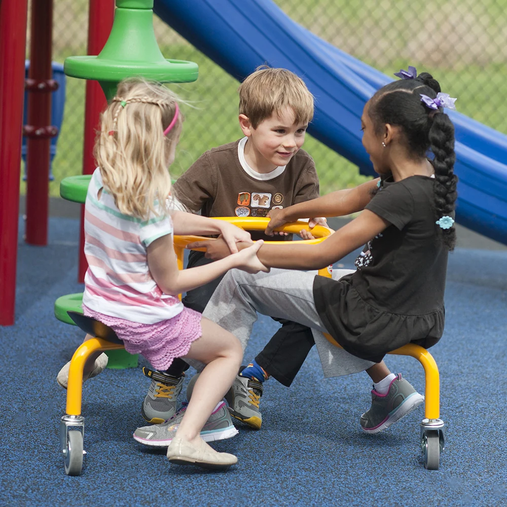 3-Seat Circle Bike | Preschool Cooperative Play Balance Cycle - Image 4