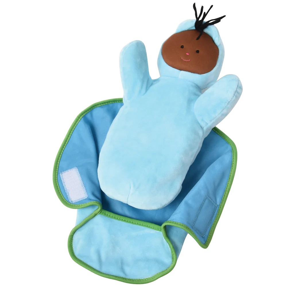 Circle Time Swaddle Babies Set | 4 Super-Soft Baby Dolls with Matching Pocket Swaddle Blankets - Image 6