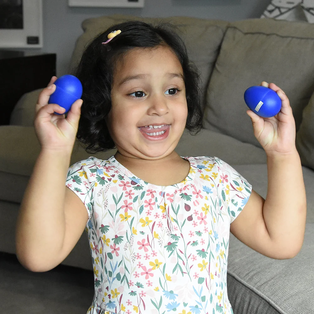 12-Piece Class-Size Egg Shaker Set | Musical Rhythm & Sensory Play - Image 3