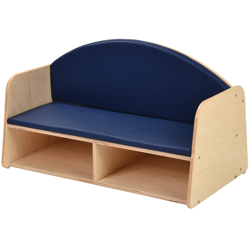 Classic Classroom Couch with Storage | Child-Sized & Durable - Image 2
