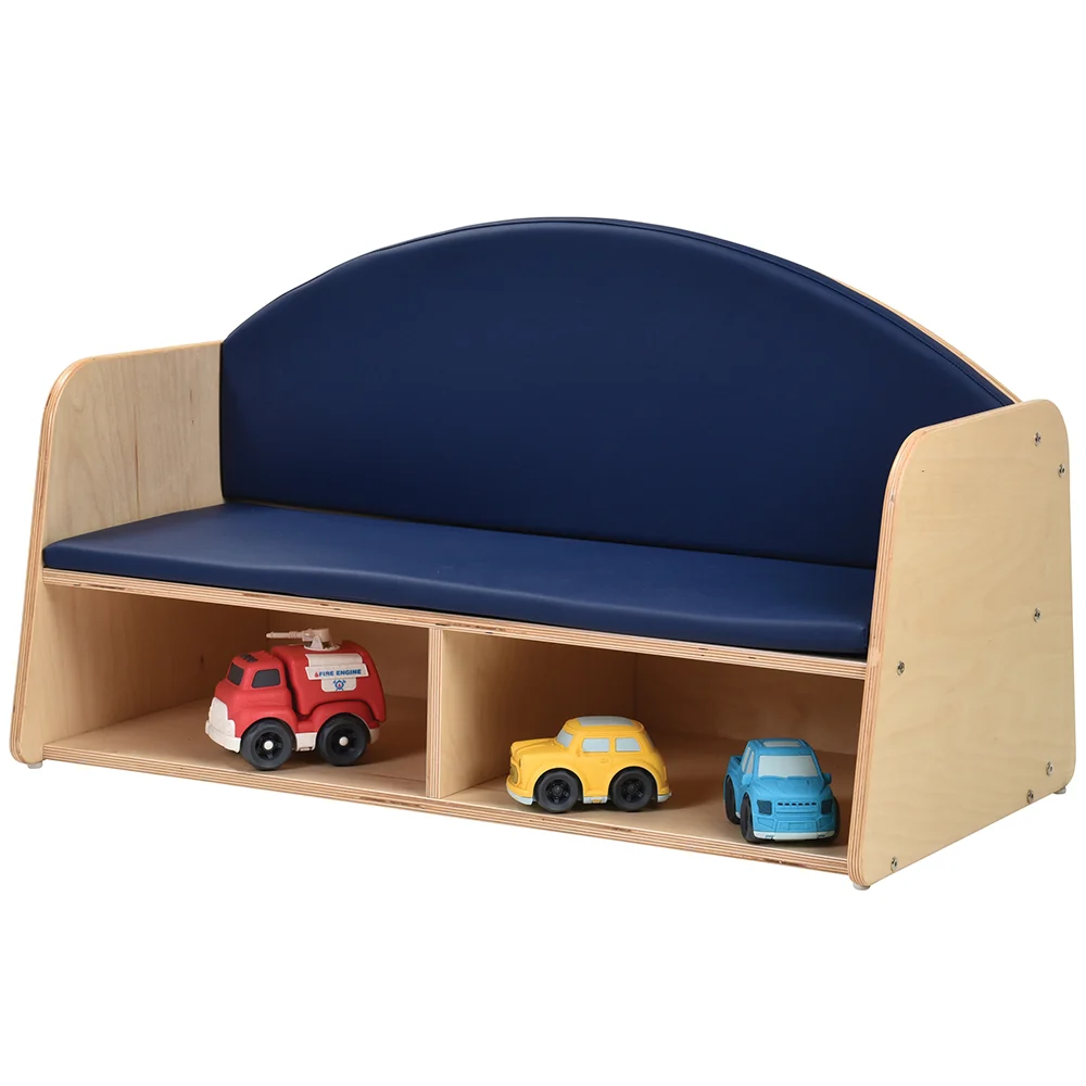 Classic Classroom Couch with Storage | Child-Sized & Durable - Image 3