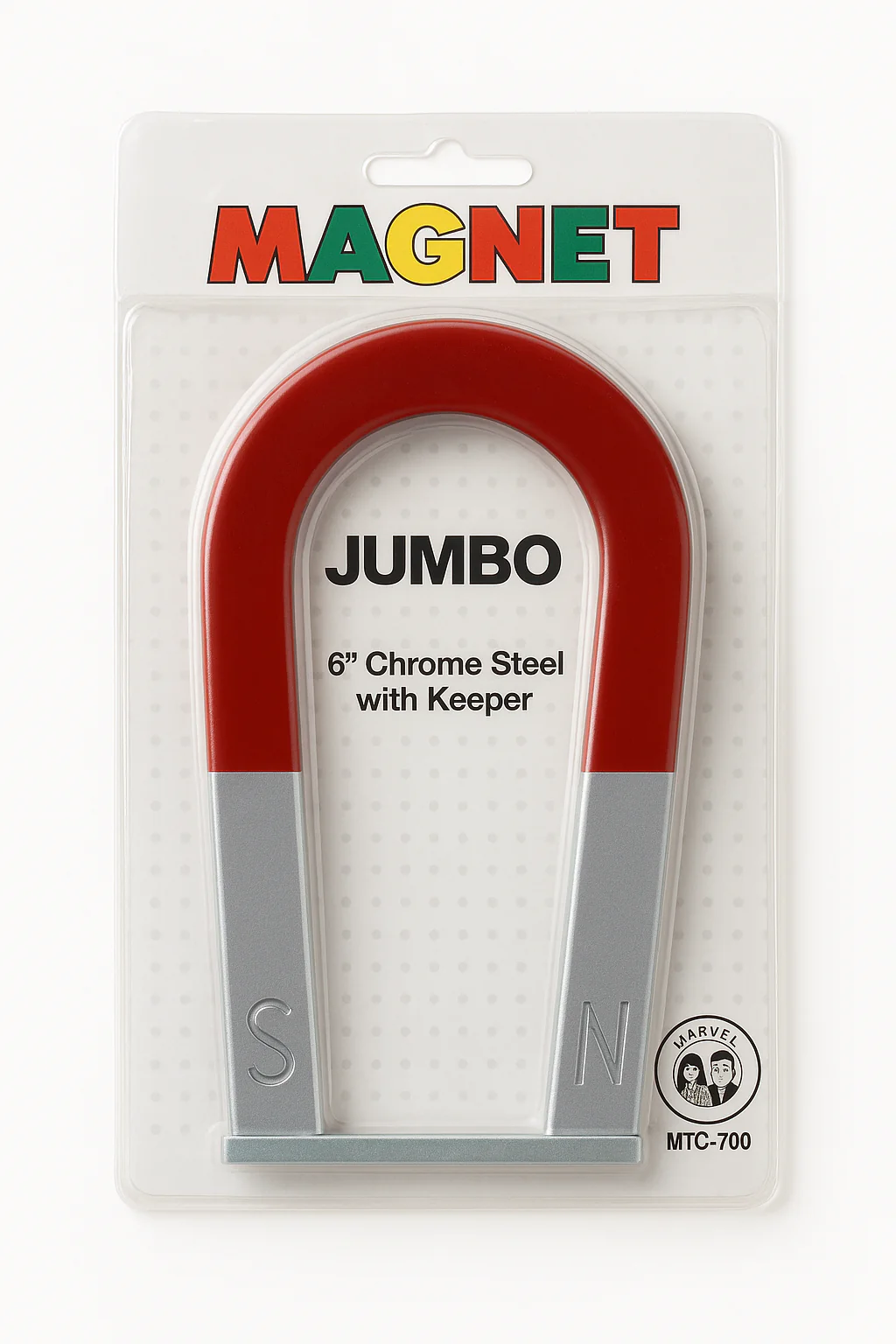 Classic Horseshoe Magnet 6"
