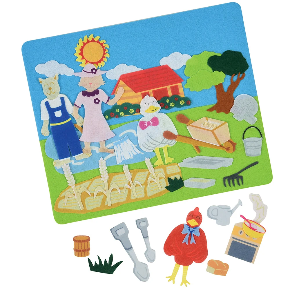 Classic Stories Flannel Board Set | Interactive Felt Storytelling with 5 Favorite Tales - Image 6