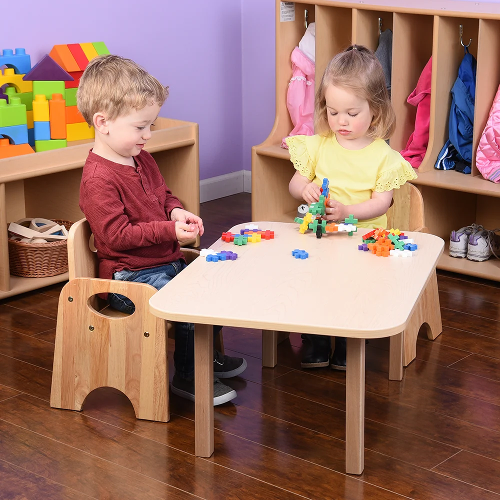 Classic Hardwood Toddler Table | Durable, Scratch-Resistant Activity Table - Image 10