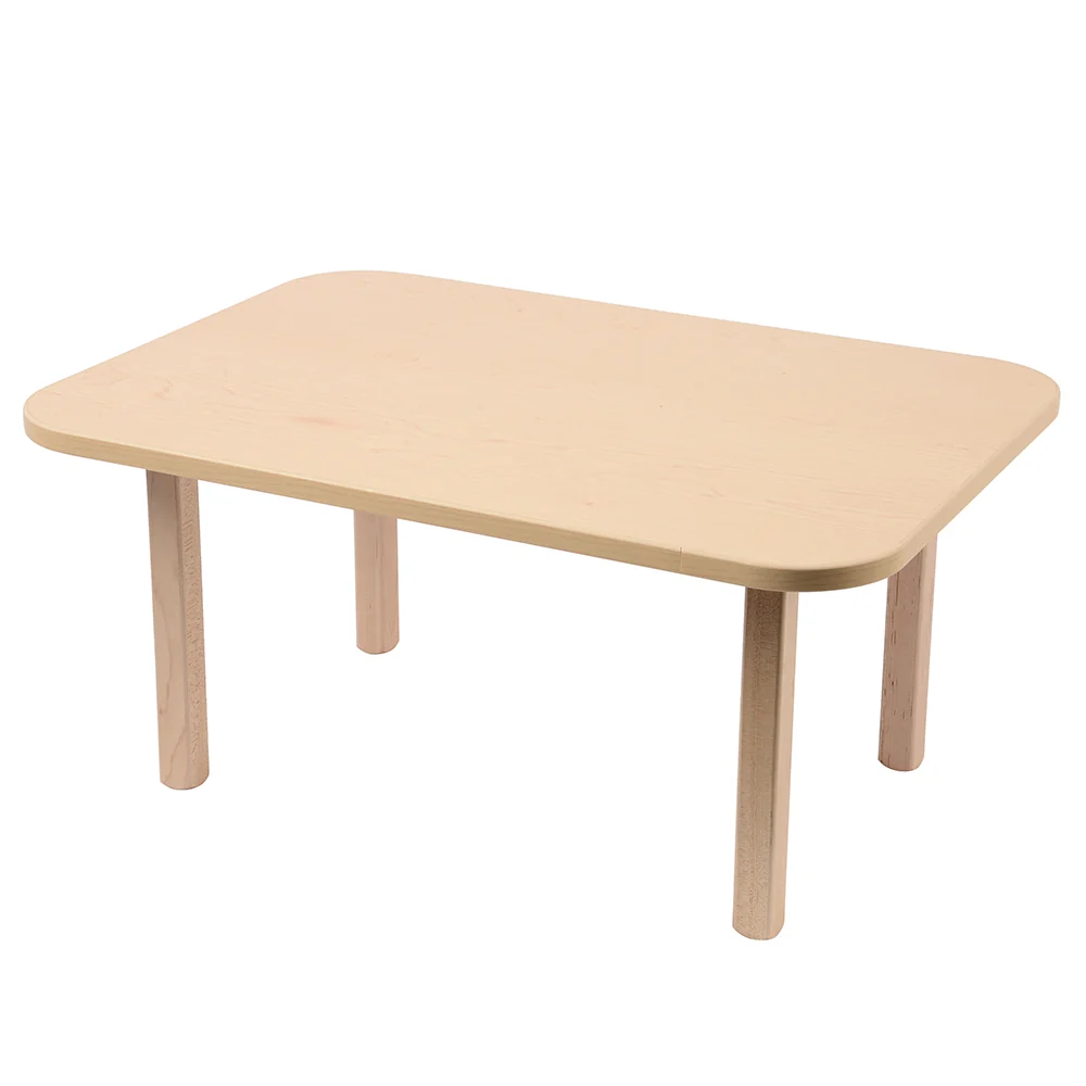 Classic Hardwood Toddler Table | Durable, Scratch-Resistant Activity Table - Image 2