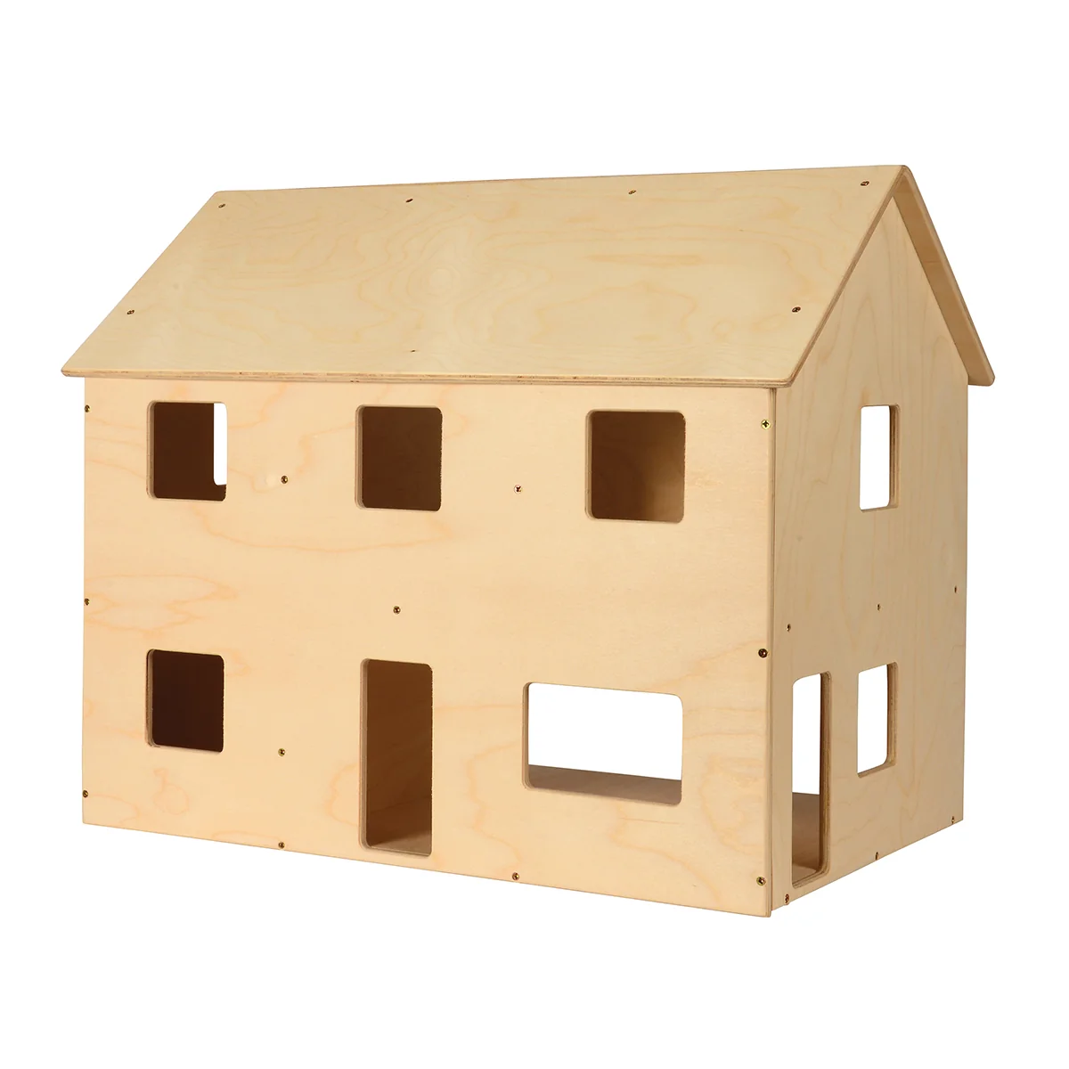 Sturdy Baltic Birch Wooden Dollhouse | Open-Ended Play for Ages 3+ - Image 12