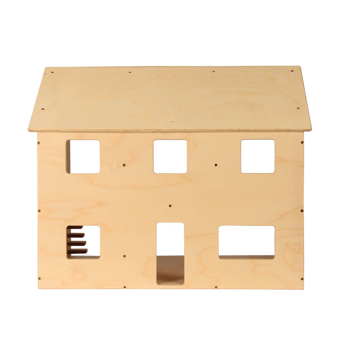 Sturdy Baltic Birch Wooden Dollhouse | Open-Ended Play for Ages 3+ - Image 13