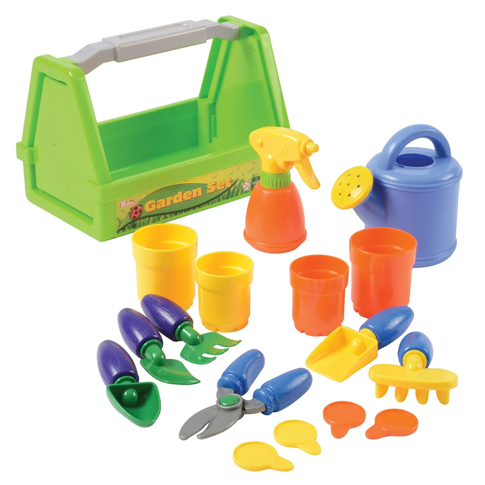 Gardener Career Dress-Up & Tool Set | 19-Piece Pretend Play Outfit for Toddlers - Image 4