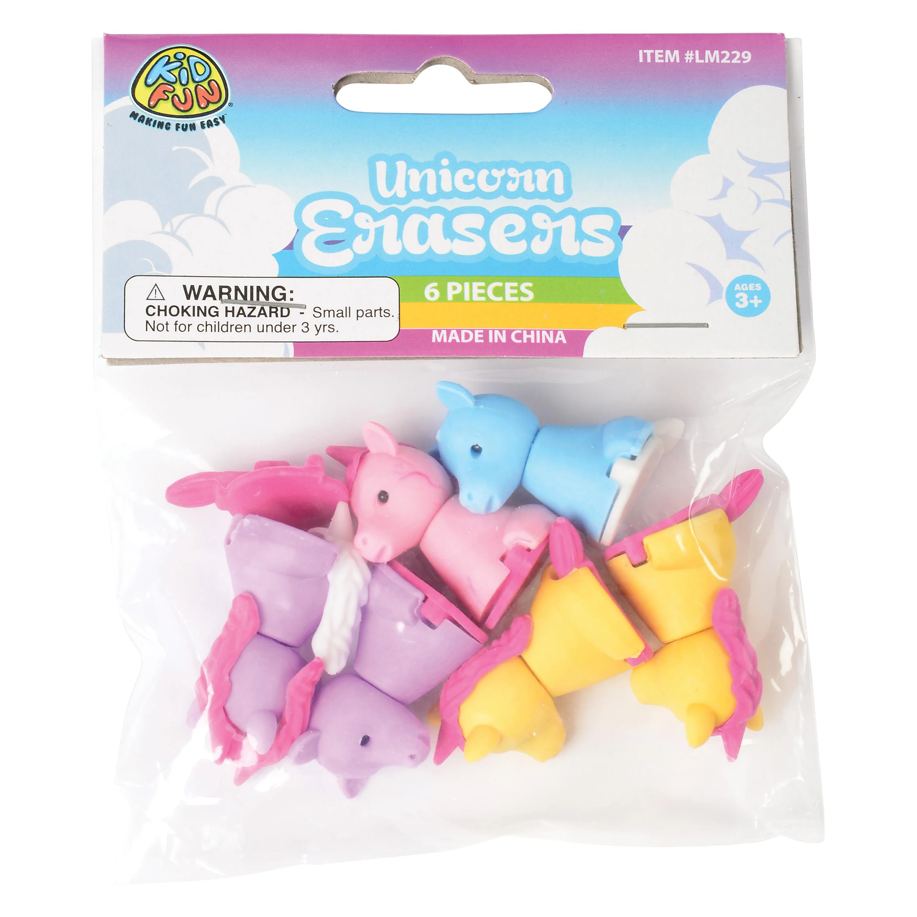 Classroom Writing Incentive Erasers – Set of 6 - Image 5