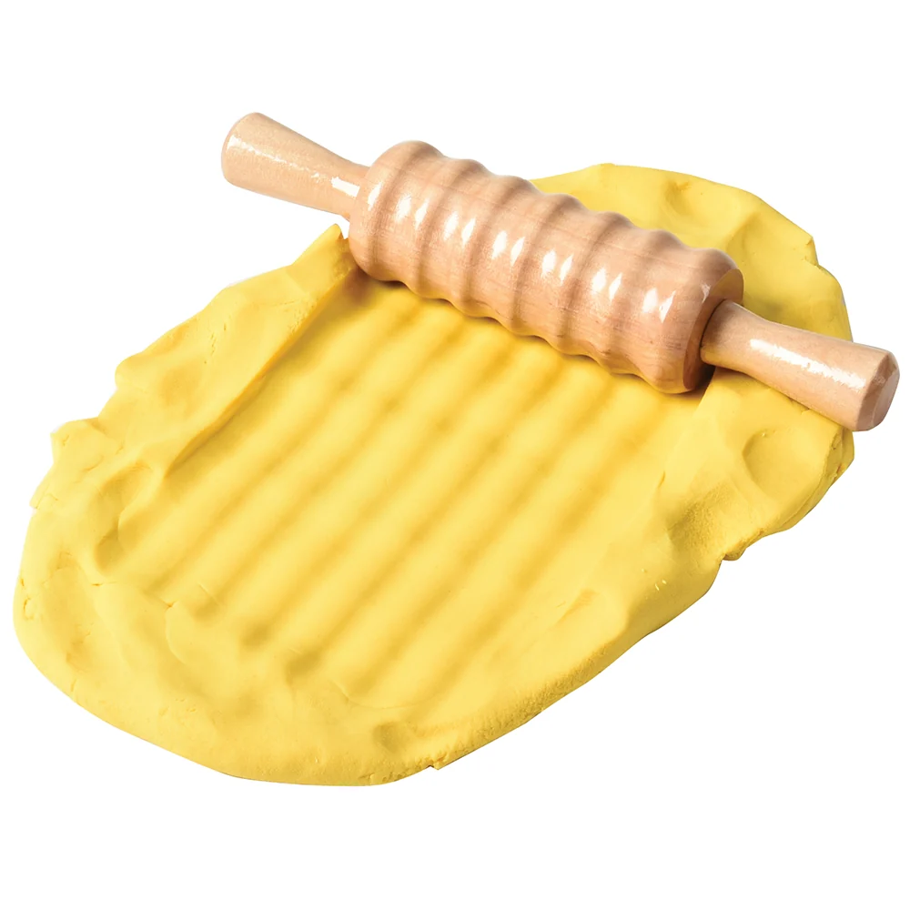 Patterned Wooden Clay Rollers | Set of 6 Sensory & Art Rolling Pins - Image 13