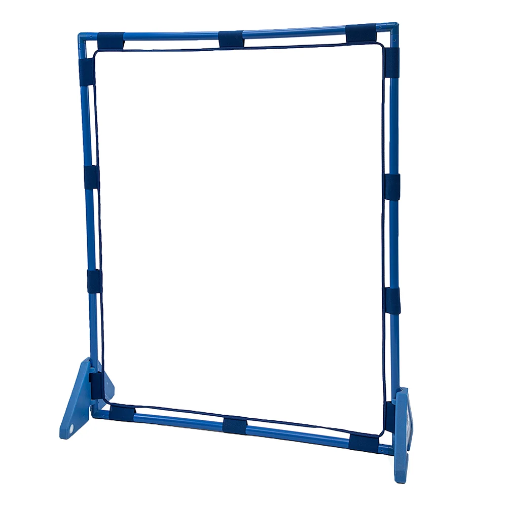 Clear Freestanding Play Panel | Vinyl 48" x 60" Classroom Divider with Stable Feet