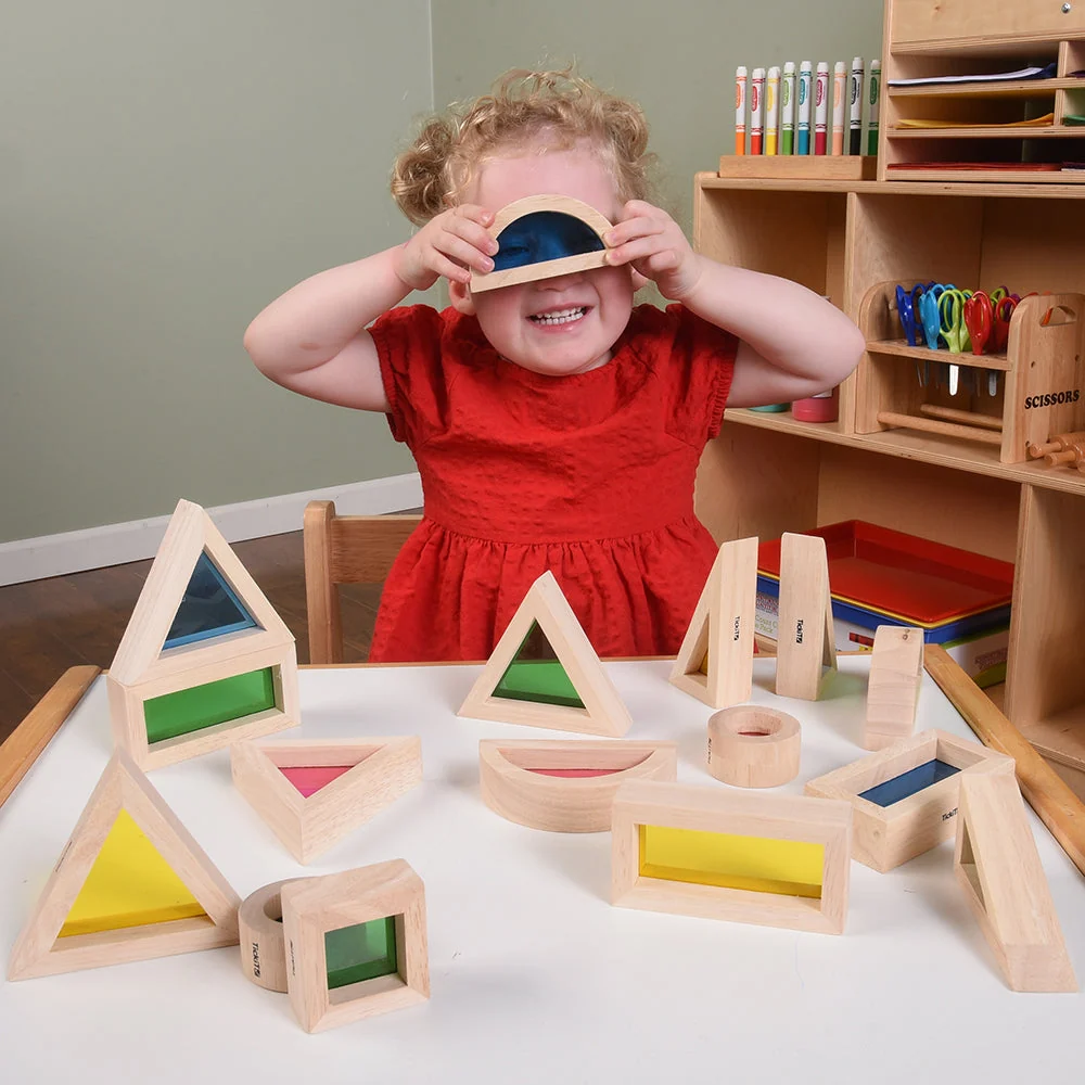 STEM Color Mixing Building Blocks | 24-Piece Light Table Set - Image 12