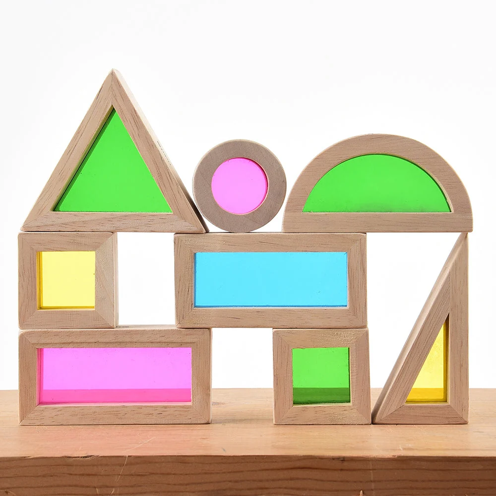 STEM Color Mixing Building Blocks | 24-Piece Light Table Set - Image 4