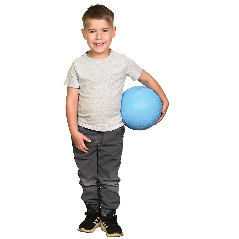 Brightly Colored Playground Balls | 6-Pack Durable 8.5" Rubber Balls for Outdoor Play, Kicking & Tossing - Image 4