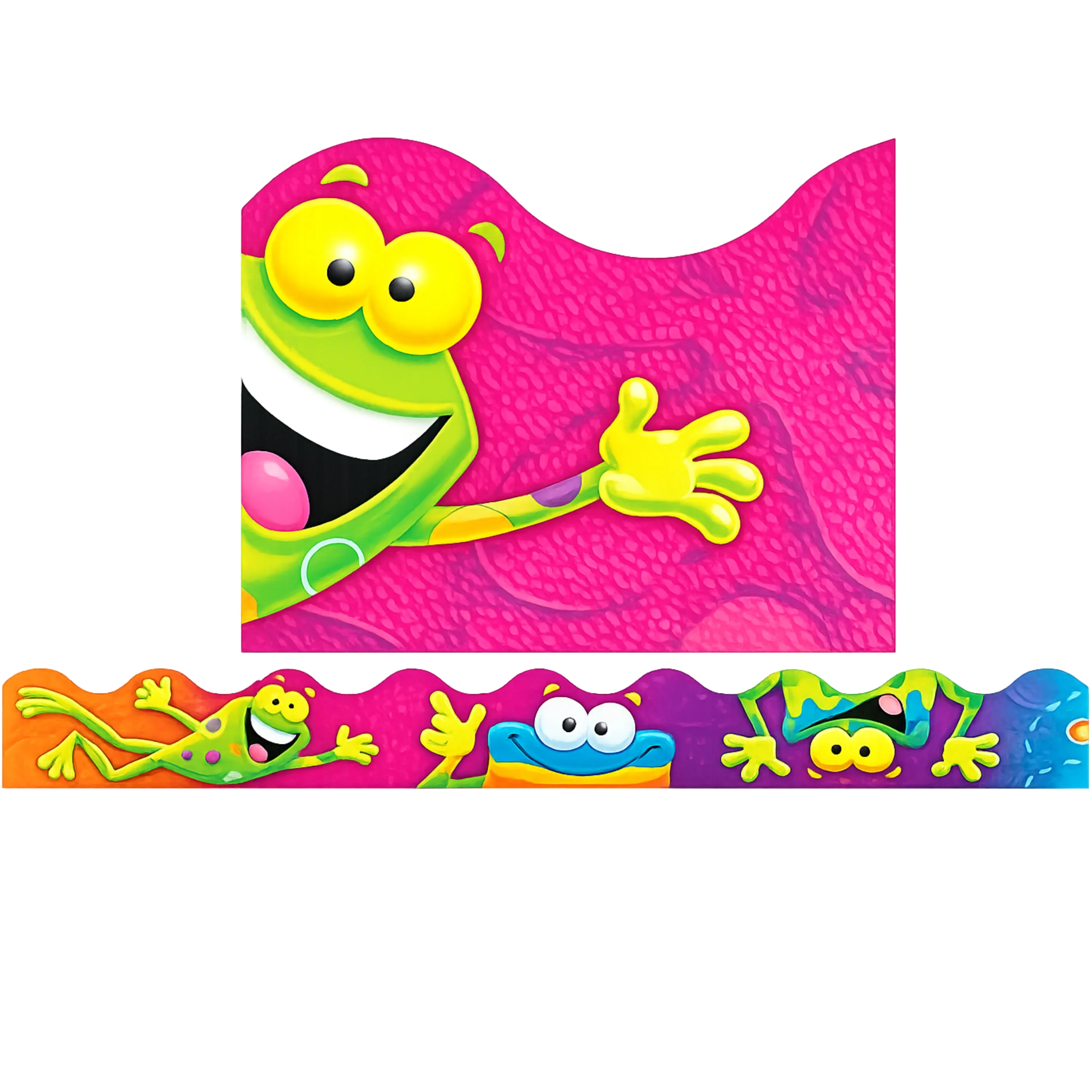 Frog-Tastic Classroom Bulletin Board Trimmer - Set of 12 - Image 2