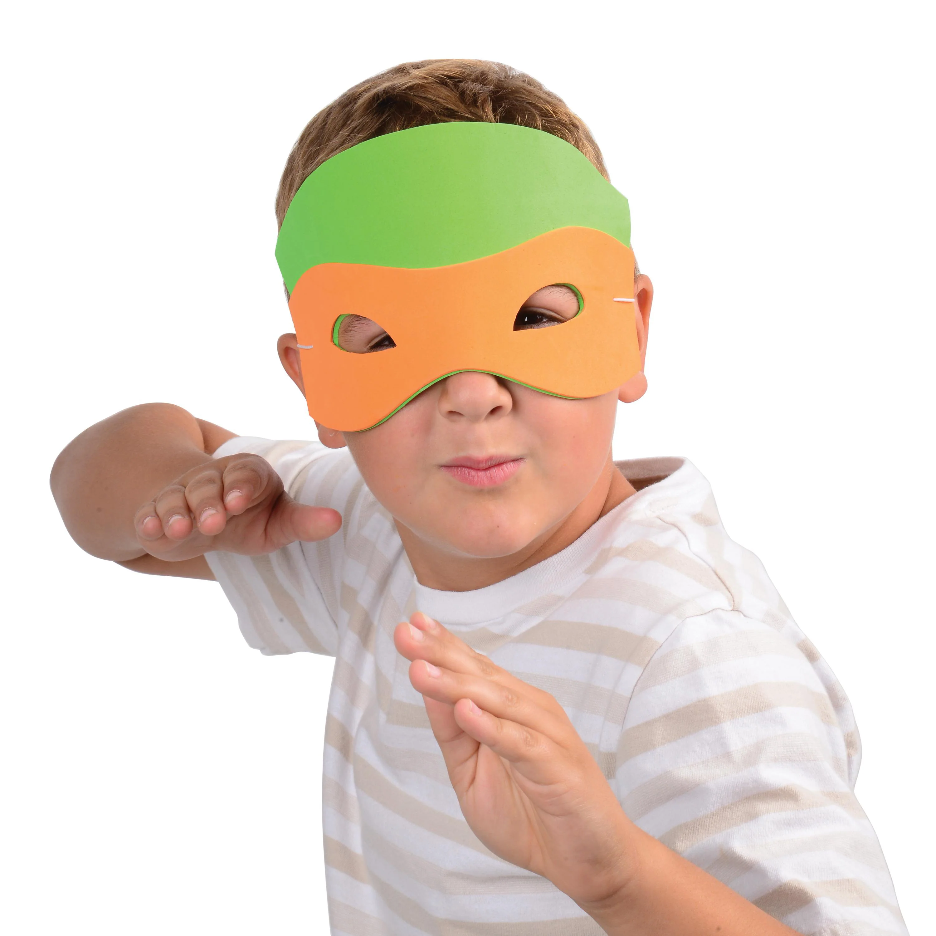 Colorful Foam Hero Masks – Set of 4 - Image 2