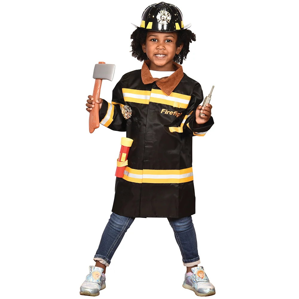 Community Helpers Dress-Up Costume Set | 5-Piece Career Outfits with Props for Ages 3–6 - Image 3
