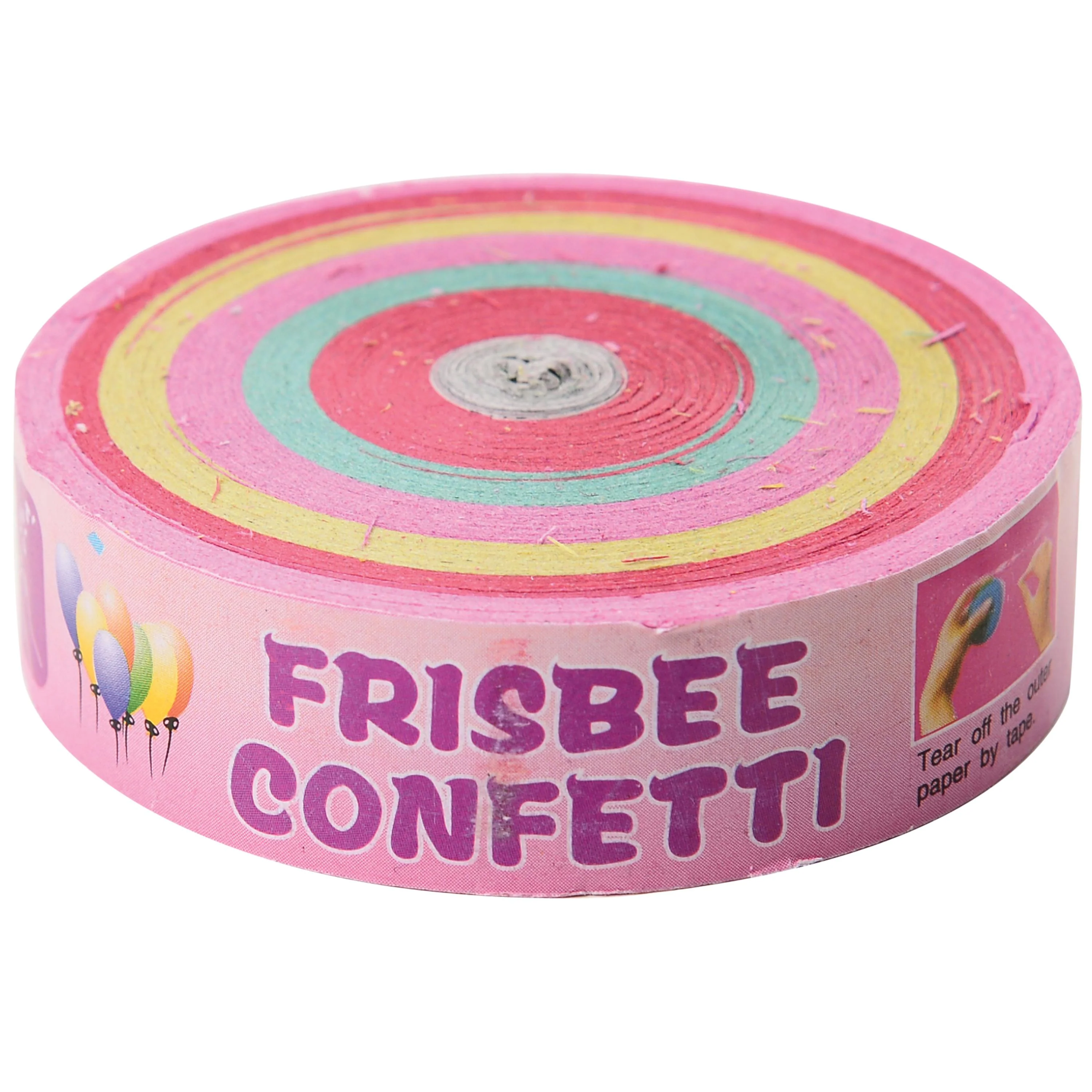 Confetti Paper Rolls – 59 ft, Assorted Colors, 4-Pack - Image 4