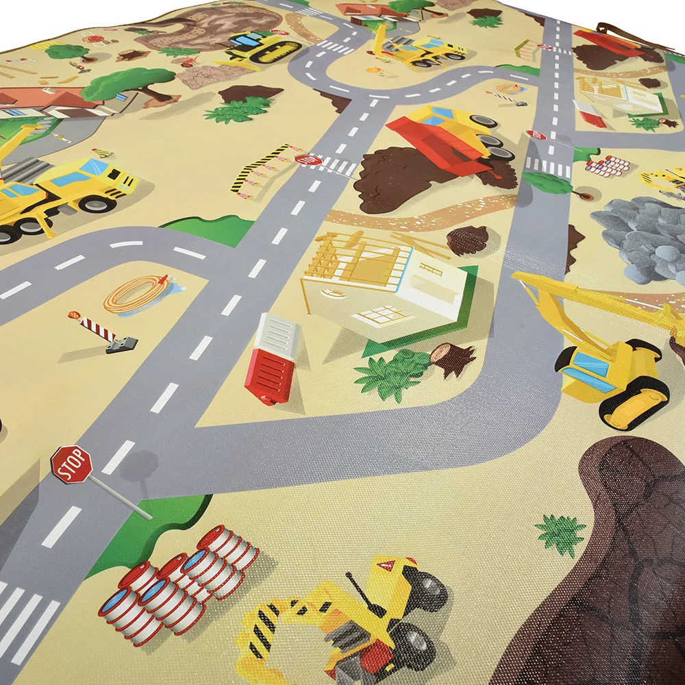 Construction Road Play Mat – Wipe Clean Surface - Image 10