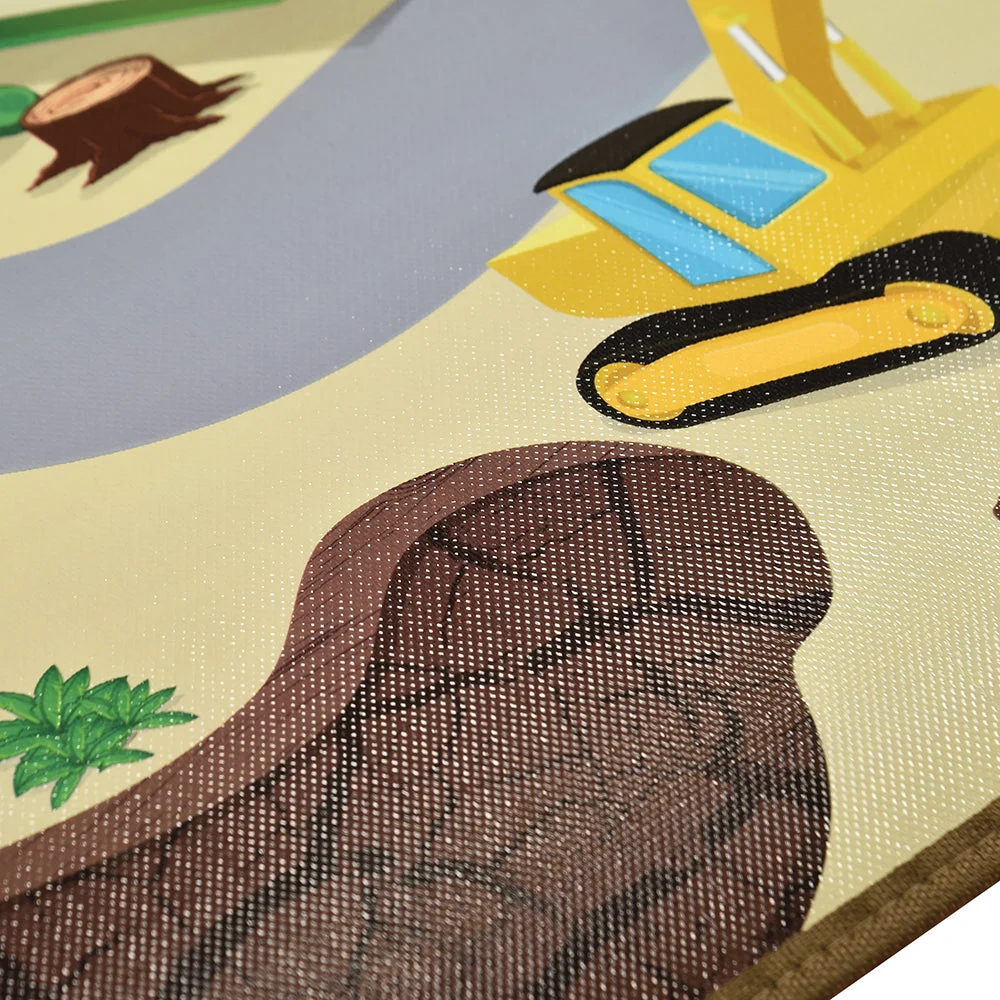 Construction Road Play Mat – Wipe Clean Surface - Image 12